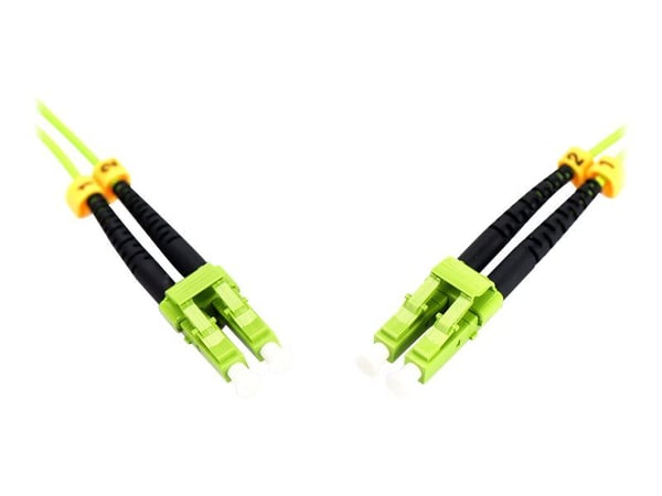 DIGITUS Professional - Koblingskabel - LC multimodus (hann) til LC multimodus (hann) - 7 m - fiberoptisk - dupleks - 50 / 125 mikroner - OM2 - halo...