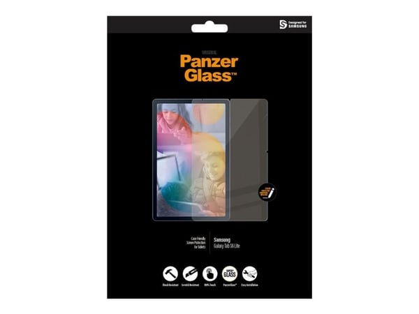 PanzerGlass - Skjermbeskyttelse for nettbrett - glass - krystallklar - for Samsung Galaxy Tab S6