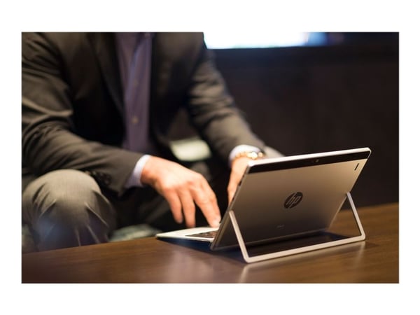 HP Advanced - Tastatur - med ClickPad, NFC - dokk - Storbritannia - mørk grå - for Elite x2 1012 G1, 1012 G2