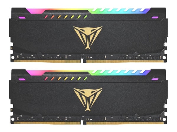 Patriot PVSR416G320C8K Viper Memory RGB DIMM Dual Kit, 16 GB, 3200 MHz, CL18, HS, 1,35 V