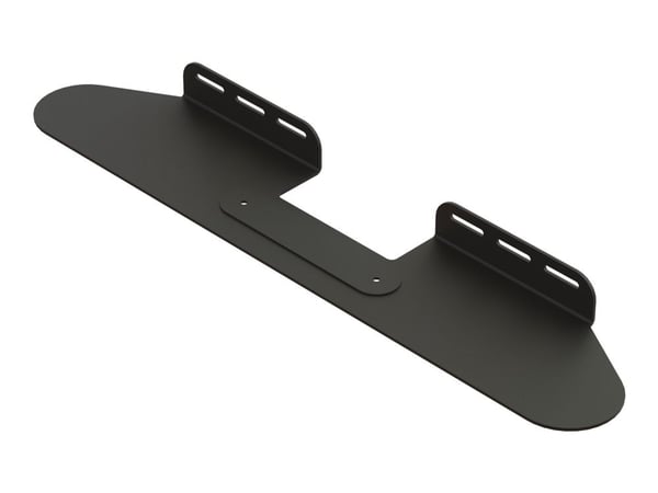 Flexson B-FWM - Brakett - for lydplanke - høykvalitets stål - svart - veggmonterbar - for Sonos Beam
