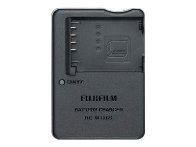 Fujifilm BC W126S - Batterilader - 1 x batterier lader - for X Series X100, X-A5, X-A7, X-E4, X-H1, X-Pro3, X-S10, X-T100, X-T200, X-T3, X-T30, X-T50
