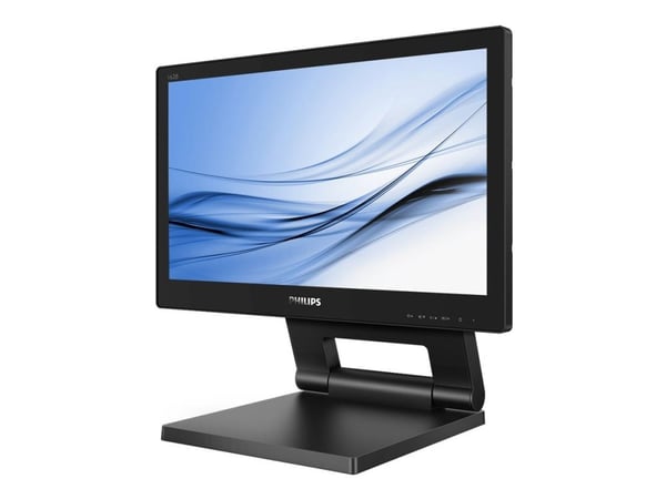 Philips B Line 162B9T - LED-skjerm - 16" (15.6" synlig) - berøringsskjerm - 1366 x 768 @ 60 Hz - TN - 220 cd/m² - 500:1 - 4 ms - HDMI, DVI, Display...