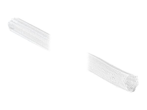 Delock - Flätad ärm - 9 mm diameter - 5 m - vit