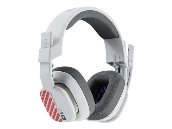 ASTRO Gaming A10 Gen 2 - Hodesett - full størrelse - kablet - 3,5 mm jakk - hvit