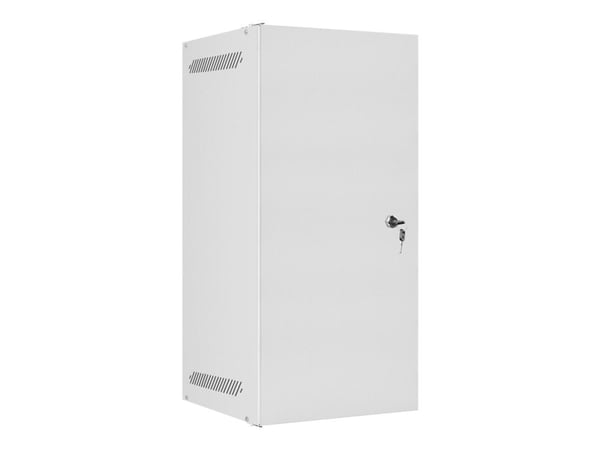 Lanberg - Rack skap - veggmonterbar - grå, RAL 7035 - 12U - 10"