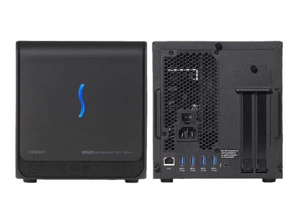 Sonnet eGPU Breakaway Box 750ex - Systembussutvider - Thunderbolt 3 - 1GbE - 750 watt