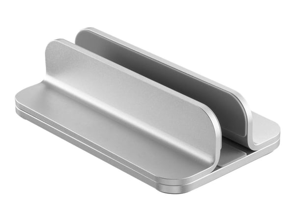 DELTACO Office ARM-0532 - Stativ - for notebook/nettbrett - sandblåst anodisert aluminium, plastikk - sølv - skjermstørrelse: 11"-17" - skrivebord