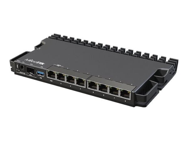 MikroTik RB5009UG+S+IN - Ruter 2.5GbE, 10GbE - rackmonterbar MikroTik RB5009UG+S+IN - Ruter 2.5GbE, 10GbE - rackmonterbar