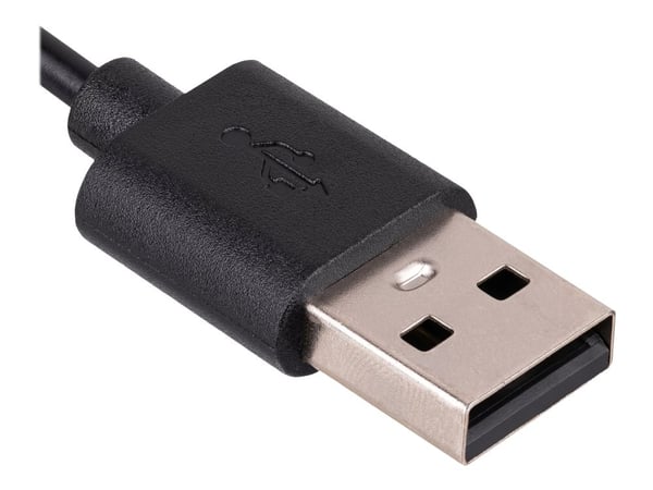 Akyga AK-SW-02, Sisätila, USB, 1 m, Musta
