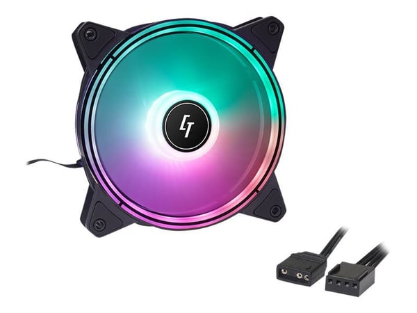 Chieftronic Nova NF-1225RGB - Lådfläkt - 120 mm