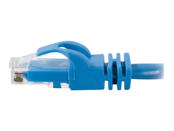 C2G Cat6 Booted Unshielded (UTP) Network Patch Cable - Koblingskabel - RJ-45 (hann) til RJ-45 (hann) - 2 m - UTP - CAT 6 - formstøpt, uten hindring...