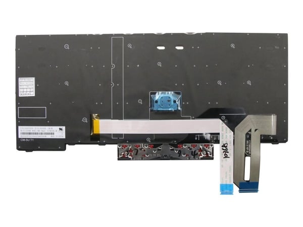 Sunrex - Erstatningstastatur for bærbar PC - med Trackpoint - QWERTY - Dansk - svart - FRU - for ThinkPad E48X; E49X; L380; L380 Yoga; L390; L390 Y...