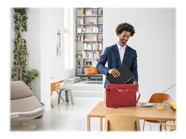 Trust Bologna Slim - Notebook-väska - 16" - röd