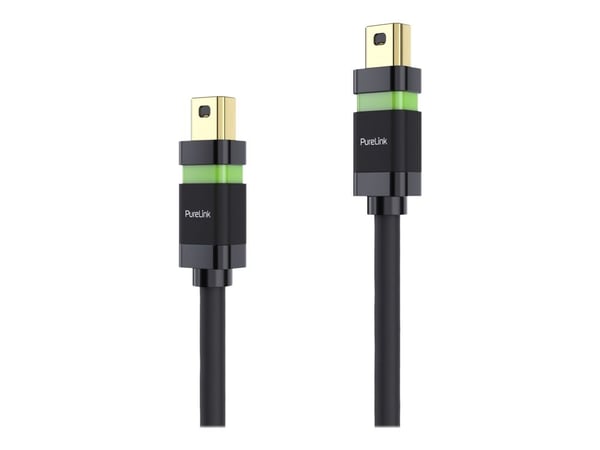 PureLink Ultimate Series - DisplayPort-kabel - Mini DisplayPort (hann) låsing til Mini DisplayPort (hann) låsing - DisplayPort 1.2 - 2 m - rund, 4 ...