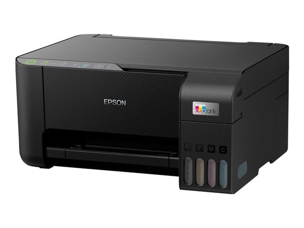 Epson EcoTank ET-2815 - Multifunksjonsskriver - farge - ink-jet - påfyllbar - A4 (medie) - opp til 10 spm (trykking) - 100 ark - USB, Wi-Fi - svart