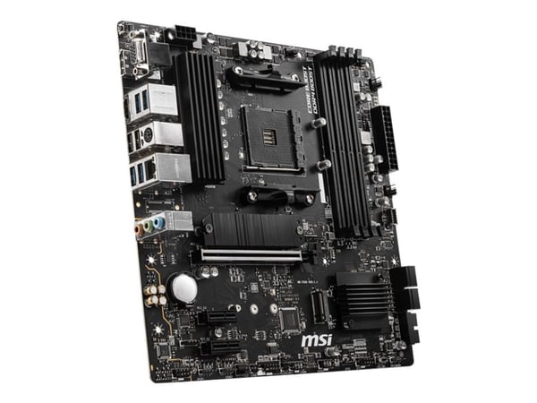 MSI B550M PRO-VDH - Hovedkort - micro ATX - Socket AM4 - AMD B550 Chipset - USB-C Gen1, USB 3.2 Gen 1 - Gigabit LAN - innbygd grafikk (CPU kreves) ...
