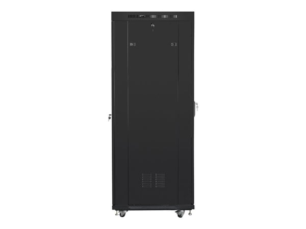 Lanberg - Rack skap - med display, 4 kjølevifter - svart, RAL 9004 - 37U - 19"