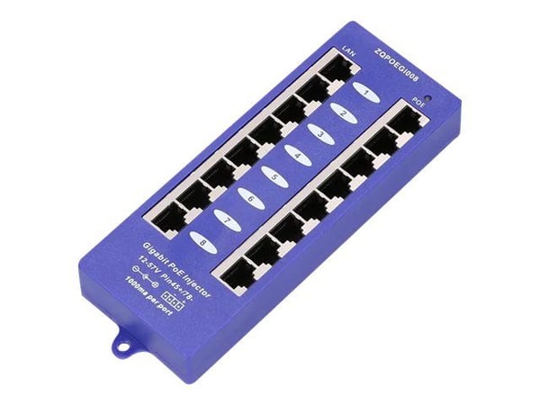 Extralink - Strøminjektor - mode B - DC 12 - 57 V - utgangskontakter: 8 Extralink - Strøminjektor - mode B - DC 12 - 57 V - utgangskontakter: 8