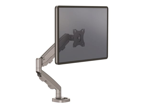Fellowes Eppa - Monteringssett (skjermarm, gassfjær) - for Skjerm - stål - sølv, RAL 9023 - skjermstørrelse: 39" - klemmemonterbar, malje