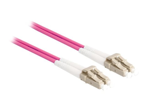 Delock - Nettverkskabel - LC multimodus (hann) til LC multimodus (hann) - 2 m - 3 mm - fiberoptisk - dupleks - 50 / 125 mikroner - OM4 - halogenfri...