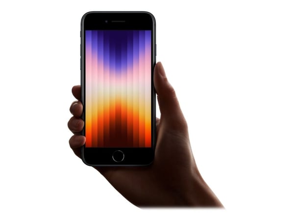 Apple SE 2022 5G smarttelefon 3/64 GB svart (MMXF3)