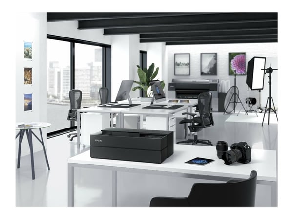 Epson SureColor SC-P700 - Skriver - farge - ink-jet - A3 Plus - 5760 x 1440 dpi - kapasitet: 120 ark - Wi-Fi(ac), USB-vert, USB 3.0, LAN