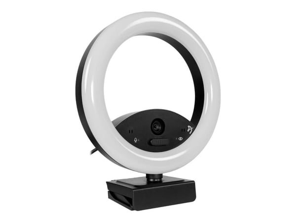 Arozzi Occhio RL - Nettkamera - farge - 2 MP - 1920 x 1080 - 1080p - lyd - USB 2.0 - MJPEG, H.264, H.265, YUV