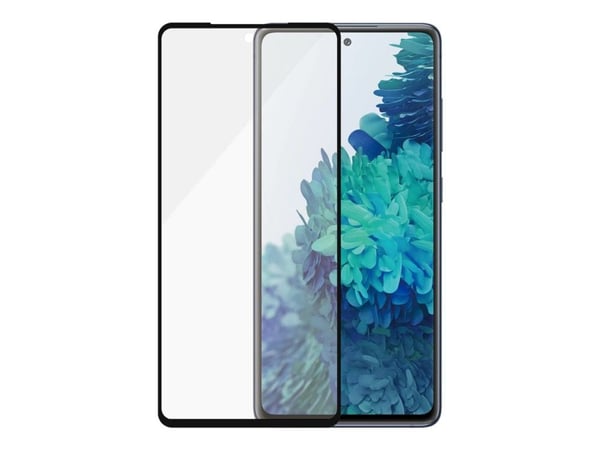 PanzerGlass™ | Case-Friendly - Skærmbeskytter for mobiltelefon - Edge-to-Edge passform - rammefarve sort | Samsung Galaxy S20 FE/S20 FE 5G