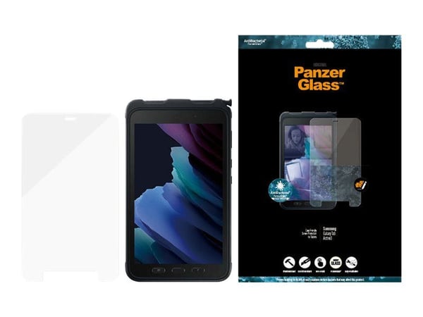 PanzerGlass - Skjermbeskyttelse for nettbrett - glass - krystallklar - for Samsung Galaxy Tab Active3