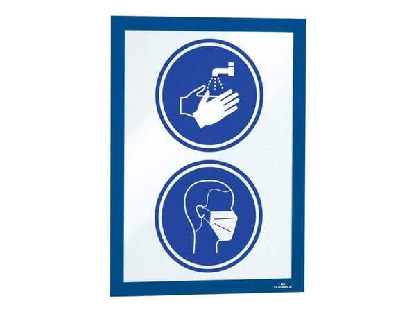 Itseliimautuva kestävä duraframe, a4, sininen, 2 kpl.
