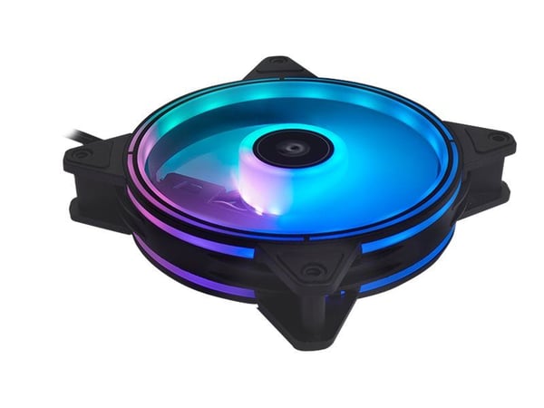 Chieftronic Nova NF-1225RGB - Lådfläkt - 120 mm