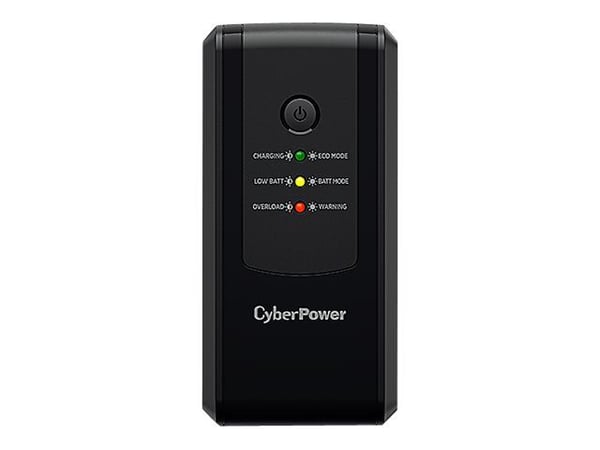 CyberPower UT Series UT650EG - UPS - AC 230 V - 360 watt - 650 VA - utgangskontakter: 3 - svart