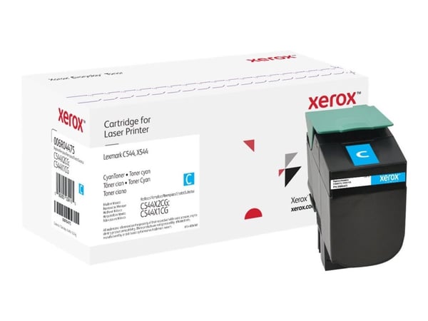 Everyday - Cyan - kompatibel - tonerpatron (alternativ for: Lexmark C544X1CG, Lexmark C544X2CG) - for Lexmark C544, C546, X544, X546, X548