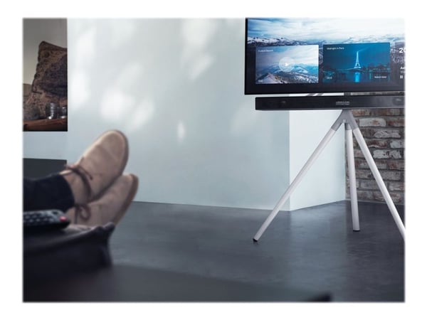 One For All WM 7462 - Stativ - tripod - for LCD-skjerm - fullmetall - metall - kald hvit - skjermstørrelse: 32"-65"