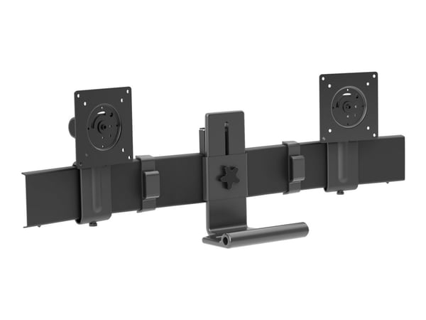 Ergotron TRACE Dual Conversion Kit - Monteringskomponent (bue, håndtak, 2 skyvesvingtapper) - for 2 LCD-skjermer - matt svart - skjermstørrelse: in...