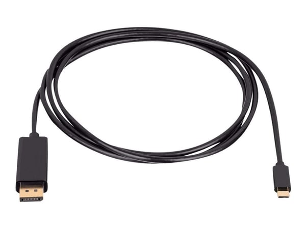 Akyga AK-AV-16 - Adapterkabel - USB-C (hann) til DisplayPort (hann) - 1.8 m - 4K 60Hz støtte - svart