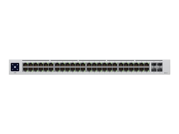 Ubiquiti UniFi Switch USW-48 - Switch - Styrt - 48 x 10/100/1000 + 4 x Gigabit SFP - rackmonterbar, stasjonær