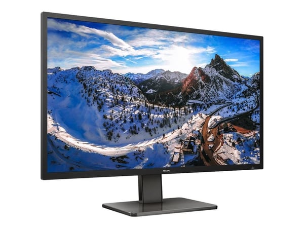 Philips 439P1 - LED-skjerm - 43" - 3840 x 2160 4K @ 60 Hz - VA - 400 cd/m² - 4000:1 - DisplayHDR 400 - 4 ms - 3xHDMI, DisplayPort, USB-C - høyttale...