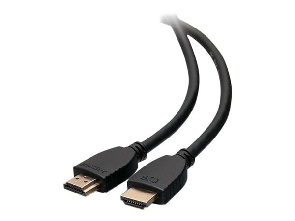 C2G 10t 4K HDMI Cable with Ethernet - High Speed - UltraHD Cable - M/M - HDMI-kabel med Ethernet - HDMI hane till HDMI hane - 3.05 m - skärmad - svart