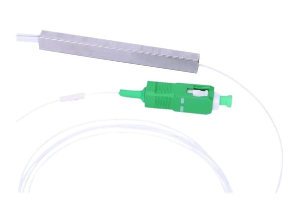 Extralink - Nettverksplitter - SC/APC-enkeltmodus til SC/APC-enkeltmodus - 1.5 m - 0.9 mm - fiberoptisk - G.657.A1