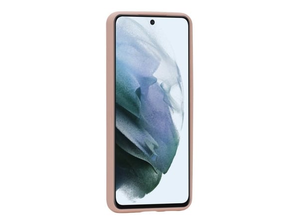 dbramante1928 Greenland - Baksidedeksel for mobiltelefon - 100 % resirkulert plast - rosa sand - for Samsung Galaxy S21 FE 5G