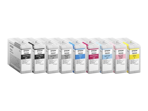 Epson Singlepack Matte Black T850800, Väriainepohjainen muste, 80 ml, 1 kpl