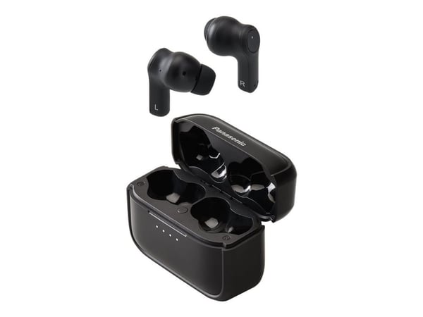 Panasonic RZ-B210W - True wireless-hodetelefoner med mikrofon - i øret - Bluetooth - svart