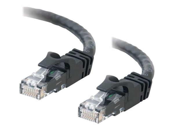 C2G Cat6 Booted Unshielded (UTP) Network Patch Cable - Liitäntäkaapeli - RJ-45 (uros) RJ-45 (uros) - 1 m - UTP - CAT 6 - muotoiltu, solmuton, monis...