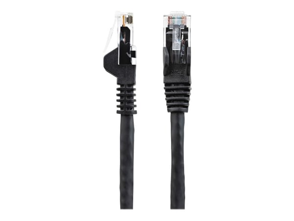 StarTech.com N6PATCH100BK, 30,5 m, Cat6, U/UTP (UTP), RJ-45, RJ-45, musta
