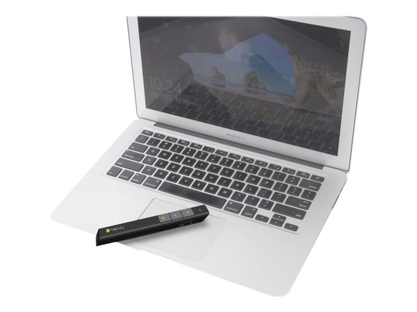 TECHly - Presentasjonsfjernstyring - RF - svart