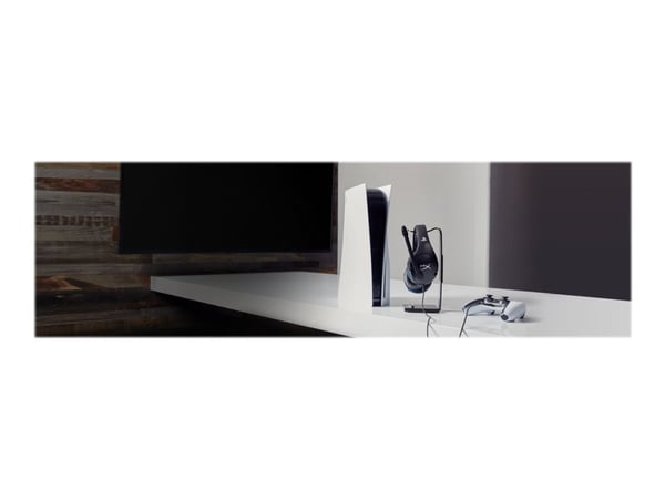 HyperX Cloud Stinger - Gaming - hodesett - full størrelse - kablet - 3,5 mm jakk - svart, blå - for Sony PlayStation 4, Sony PlayStation 5