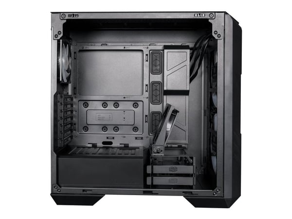 Cooler Master HAF 500 - Tower - utvidet ATX (E-ATX) - sidepanel med vindu (herdet glass) - ingen strømforsyning - svart - USB/lyd