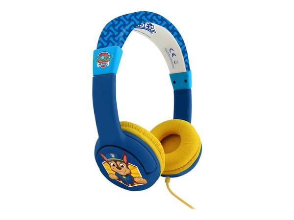 OTL PAW Patrol Chase - Hodetelefoner - on-ear - kablet - 3,5 mm jakk - blå